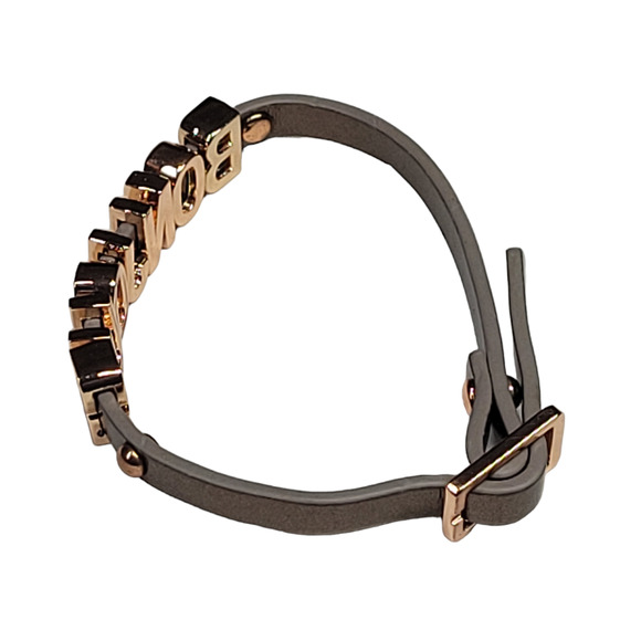 3/ $15 BCBGeneration Bonjour Bracelet Rose Gold Bronze - Picture 3 of 10